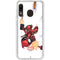 Marvel Deadpool Babypool Shooting Galaxy A20 Clear Case